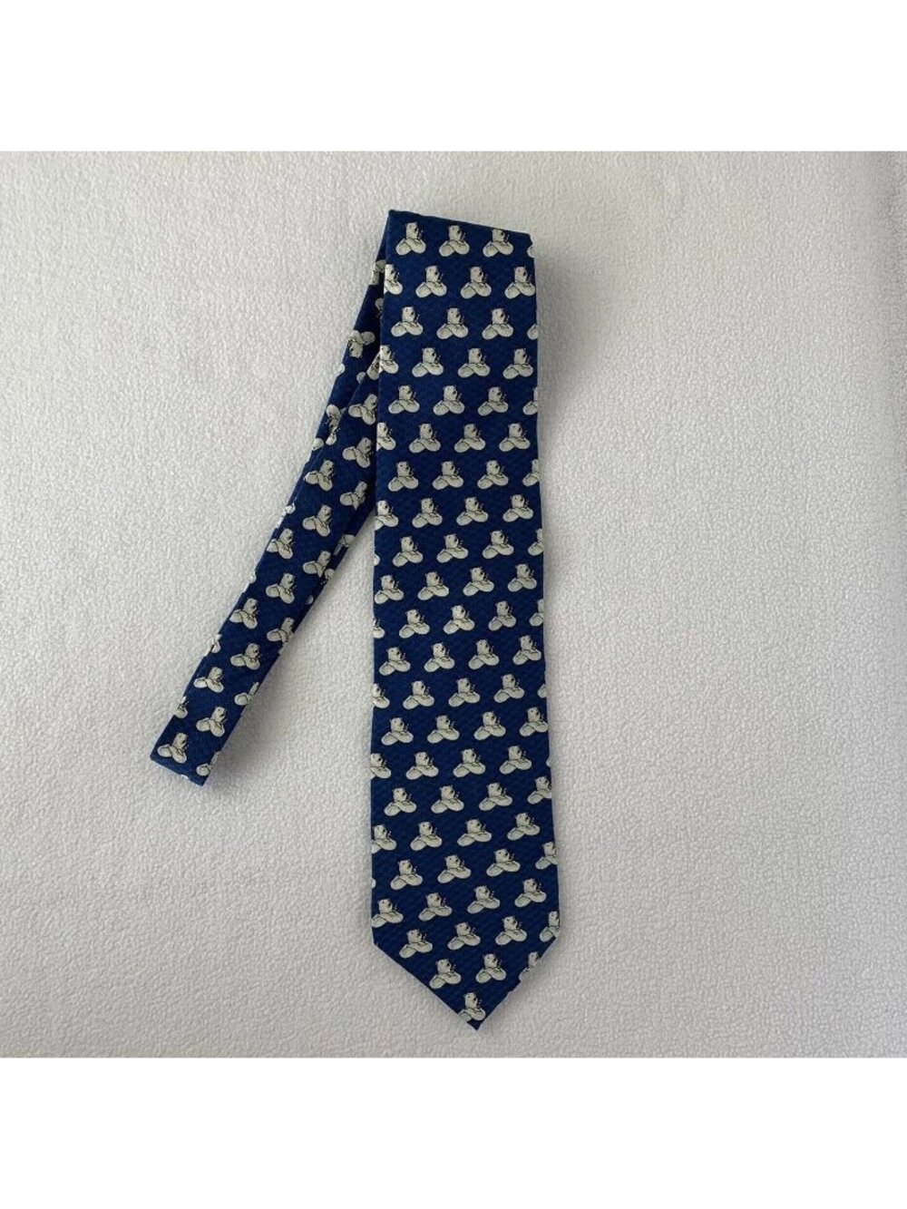 Coca-Cola Coke Mens Polar Bear Neck Tie Blue 57" x 4”